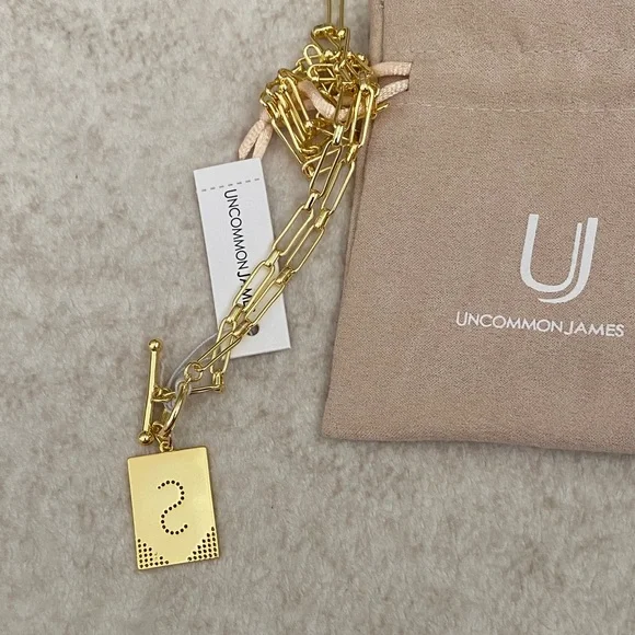 Uncommon James Gold Initial Necklace - Picture 4 of 7